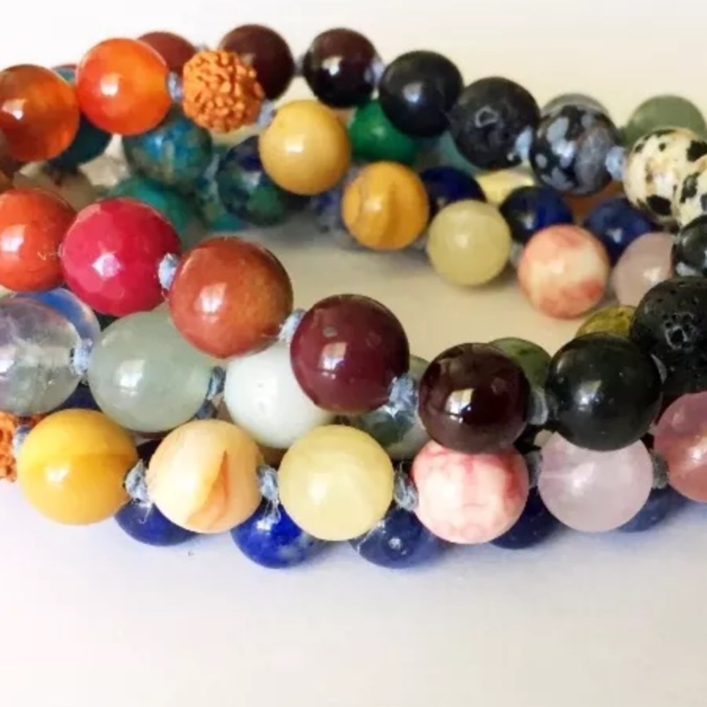 Multicolor Chakra Necklace - Picture 6 of 8